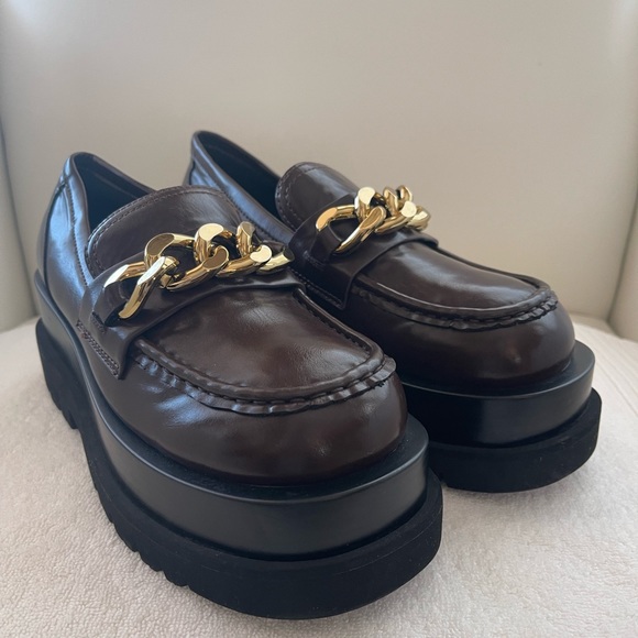 NEW Jeffrey Campbell Recess Platform Loafers - Picture 4 of 12
